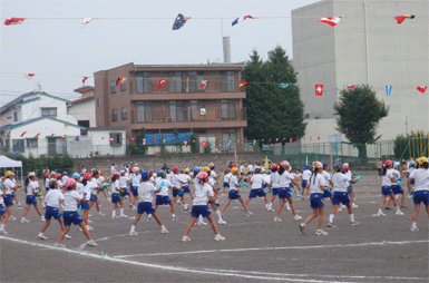 Children Dancing With Colorful Bandanas